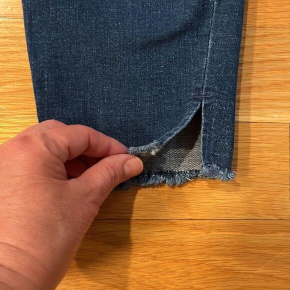 Old navy rockstar super skinny raw hem bottom jeans size 16. - Picture 7 of 8